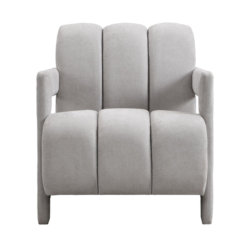 Modern Minimalist Leisure Armchair With L Shaped Armrests by HouseOfZazla