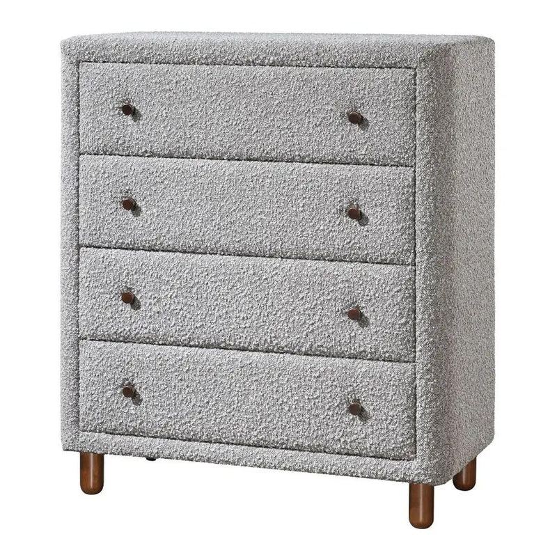 Cleo - Chest - Gray Boucle by Unique Piece Furniture