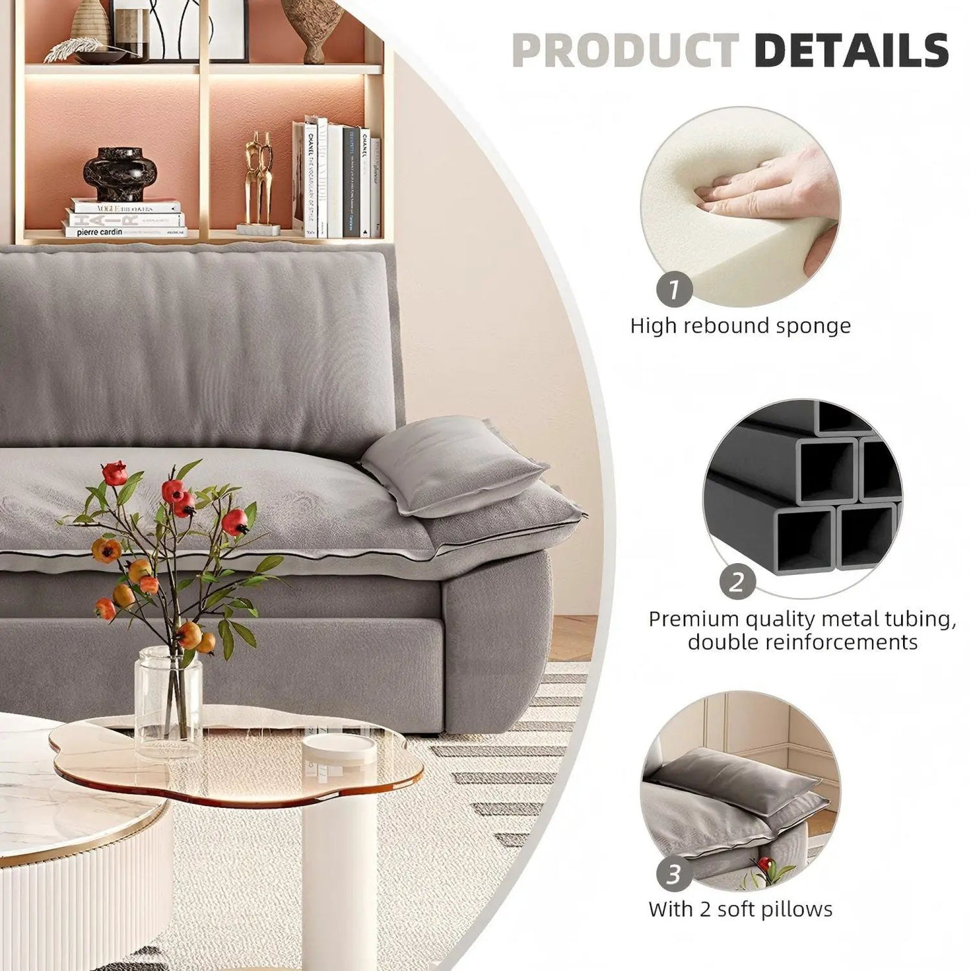 Queen Pull Out Bed, 3 In 1 Convertible Sleeper Sofa by HouseOfZazla