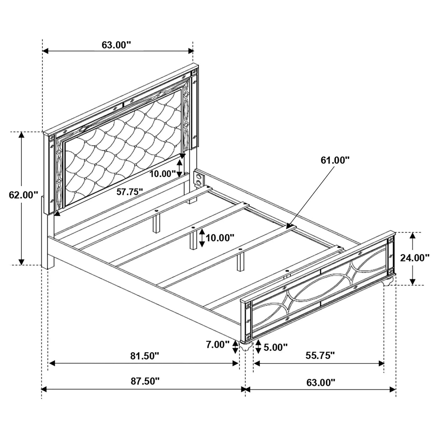 Karmen - Panel Bed by HouseOfZazla