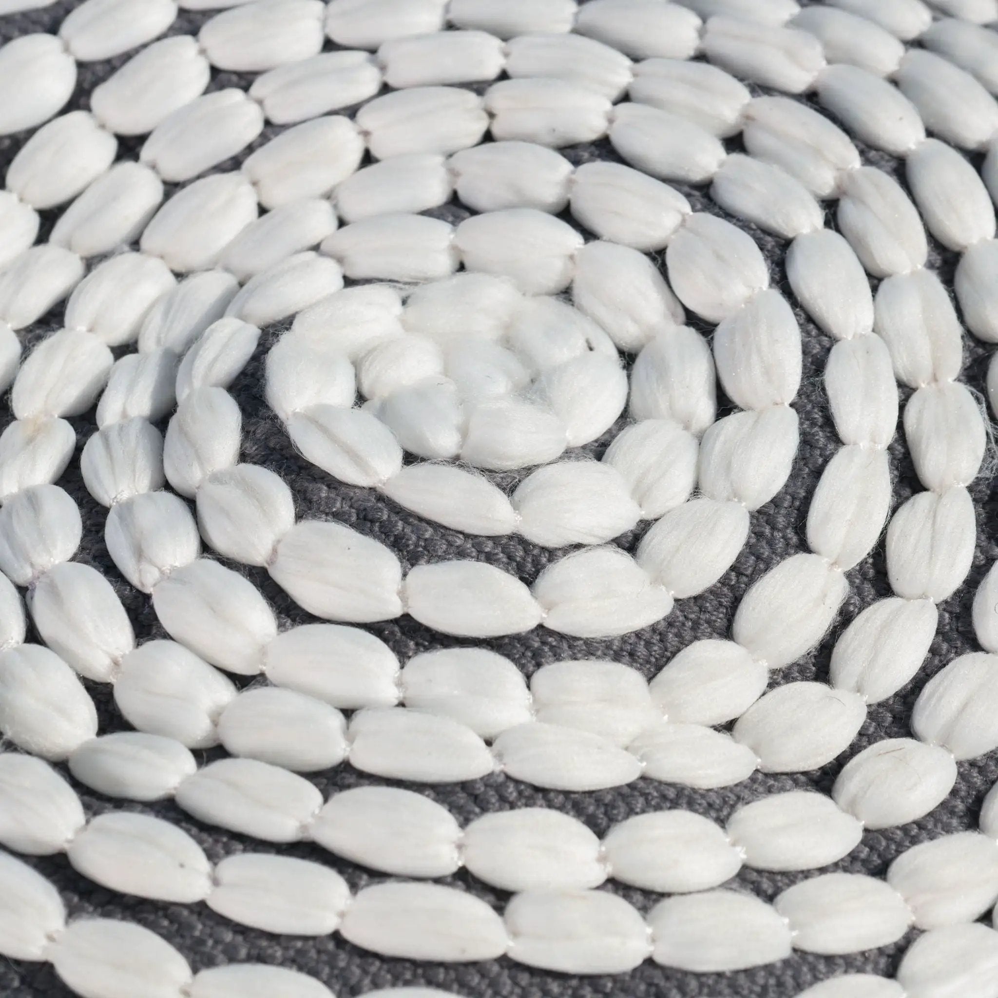 River - Handcrafted Cylindrical Pouf Water Resistant Fabric by Unique Piece Furniture