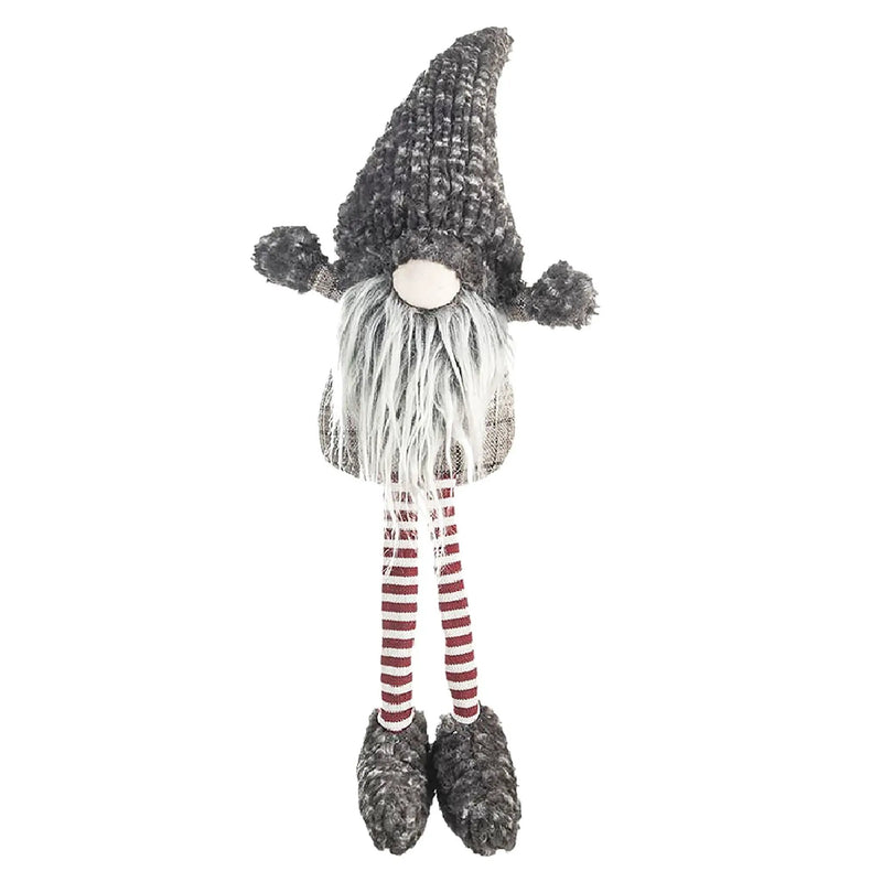 Christmas Gnomes Decorations, Christmas Table Home Ornaments For Holiday Party Gifts (Set of 4) - Gray by HouseOfZazla