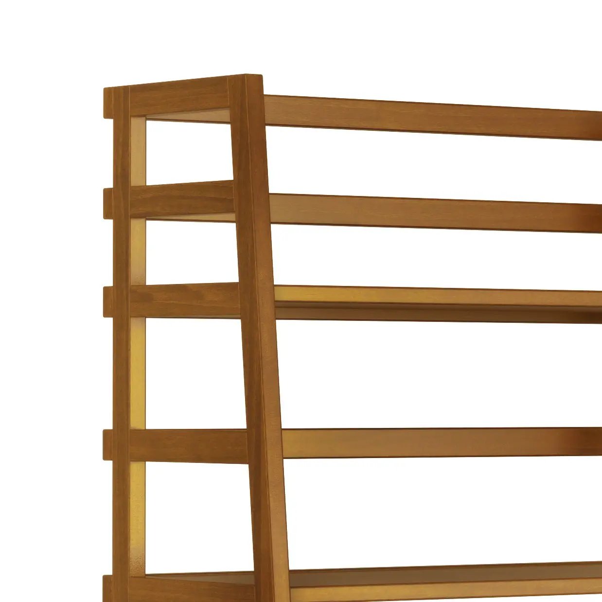 Acadian - Handcrafted Ladder Shelf Bookcase by HouseOfZazla