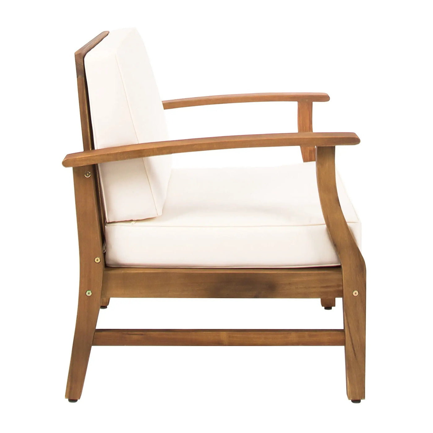 Perla Contemporary Club Chair with Water Resistant Cushion by HouseOfZazla