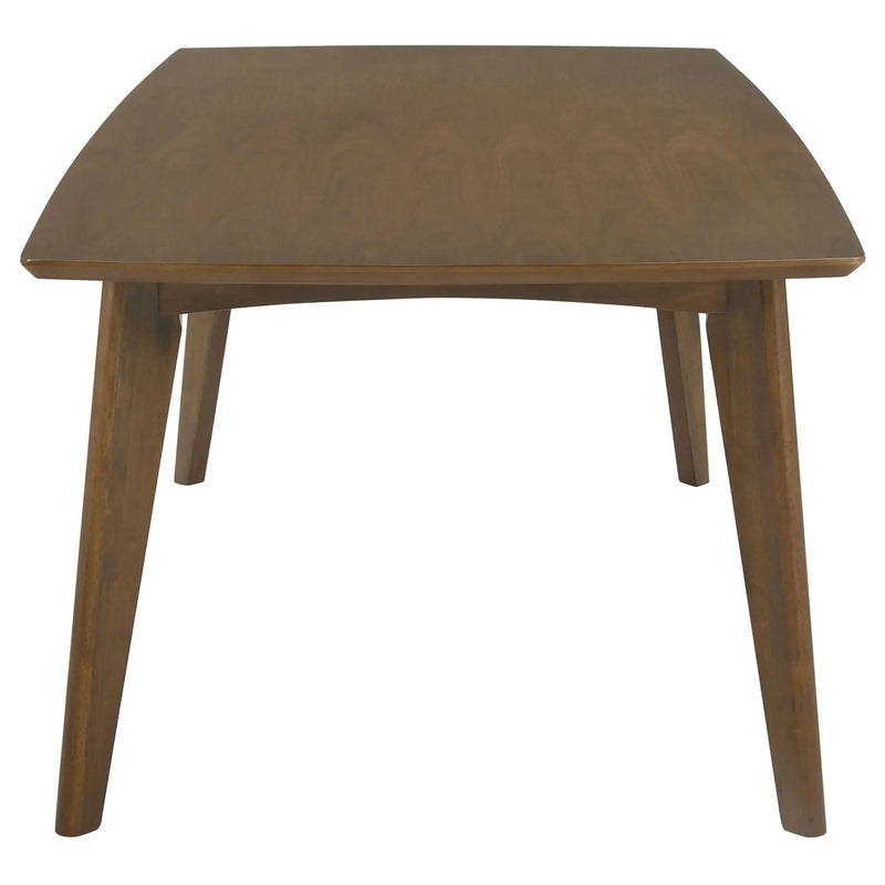 Malone Rectangular 78-inch Wood Dining Table Dark Walnut by Unique Piece Furniture