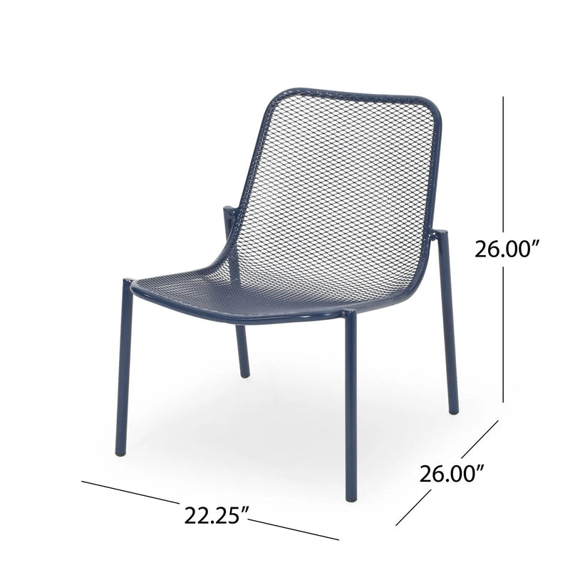 Kincaid Stackable Iron Chair by HouseOfZazla