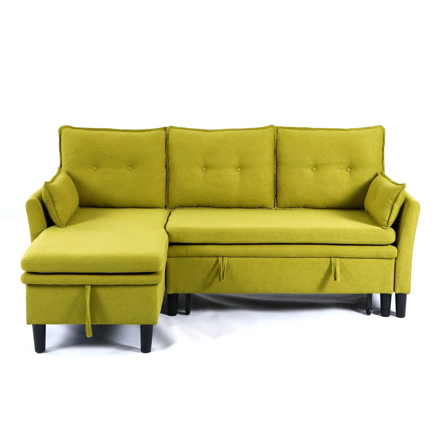 L-Shaped Reversible Chaise Sectional Sofa With Storage by HouseOfZazla