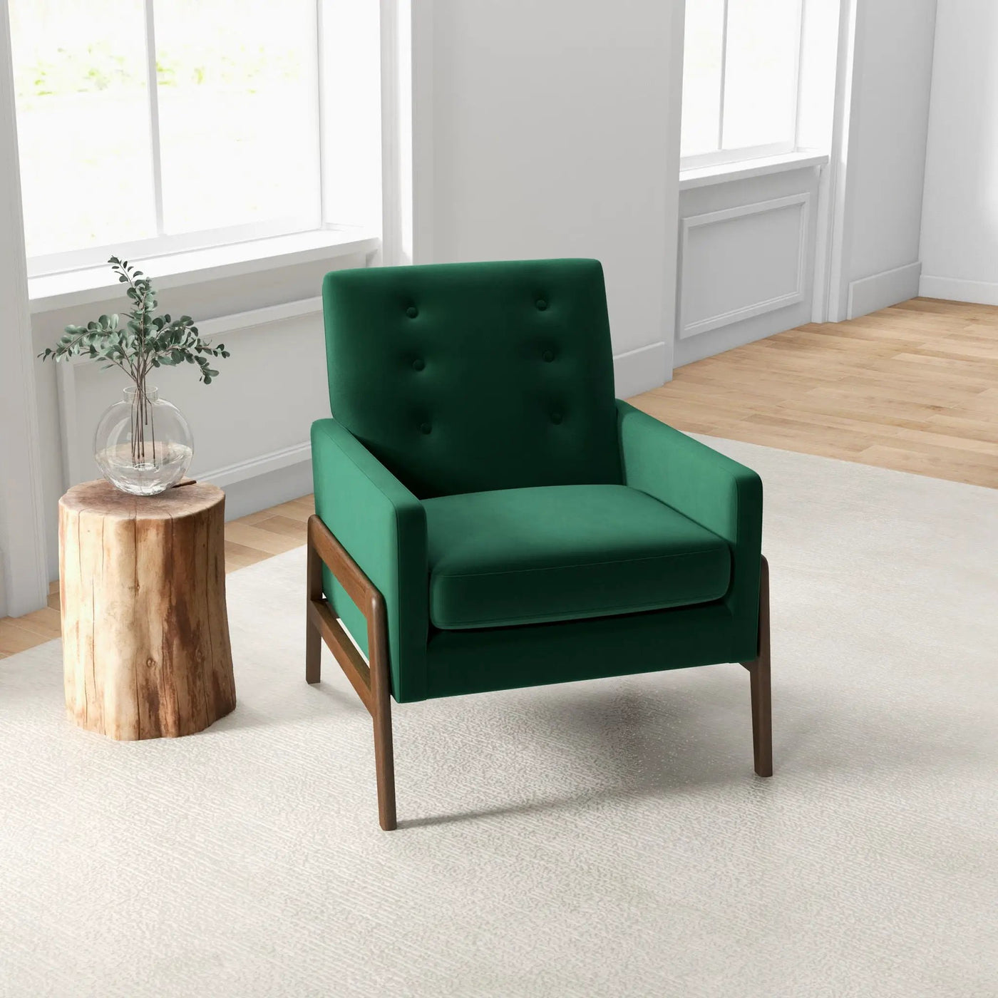 Cole - Solid Wood Lounge Chair by Unique Piece Furniture