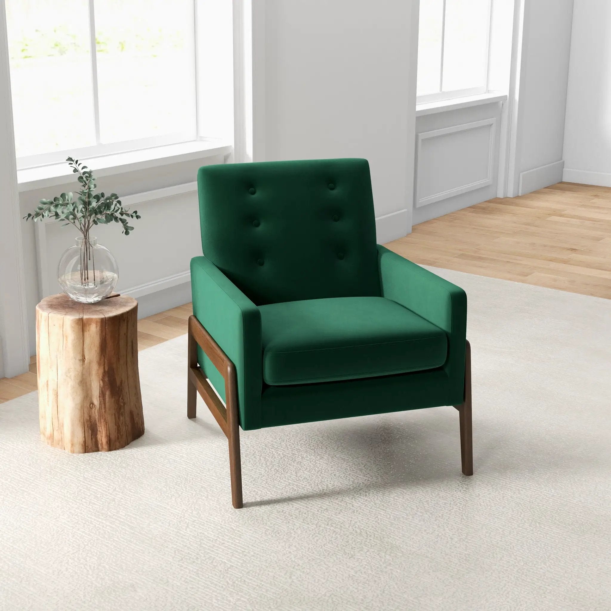 Cole - Solid Wood Lounge Chair by Unique Piece Furniture