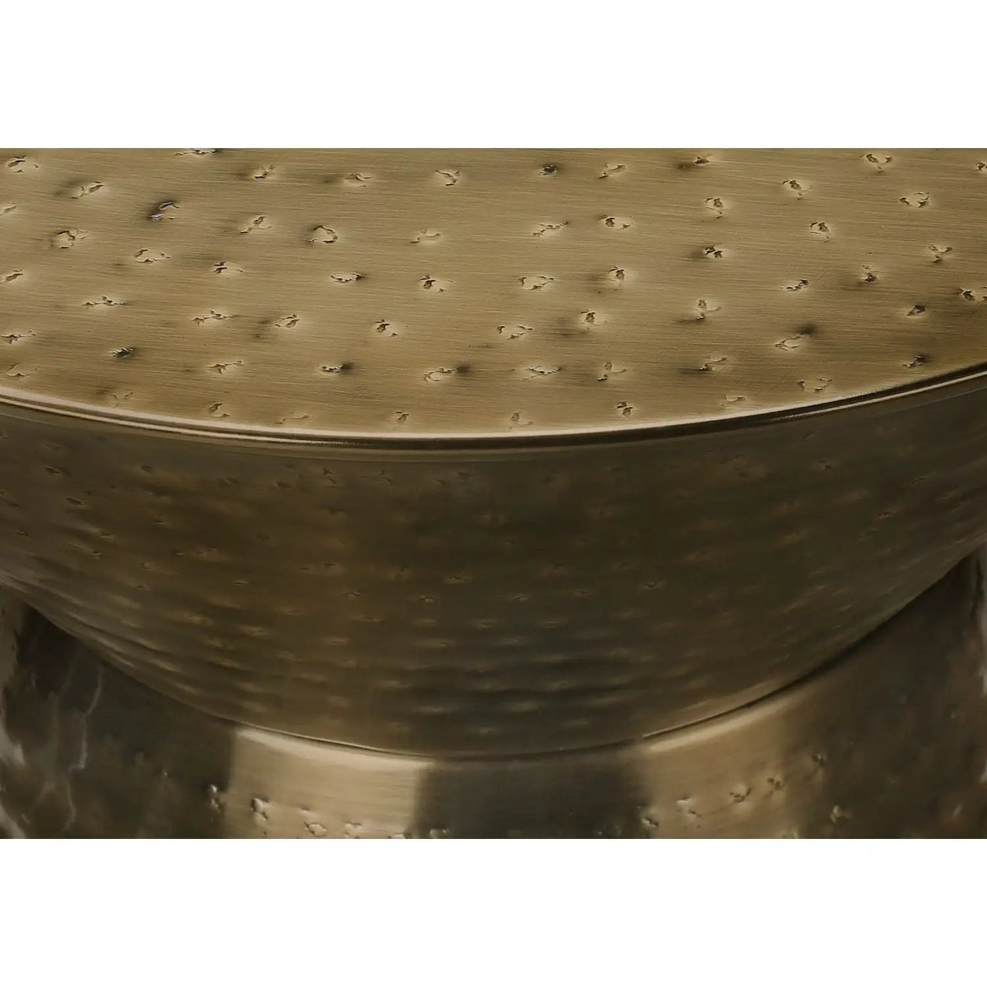 Drum Accent Side Table, Contemporary & Modern Elegant Design by Unique Piece Furniture