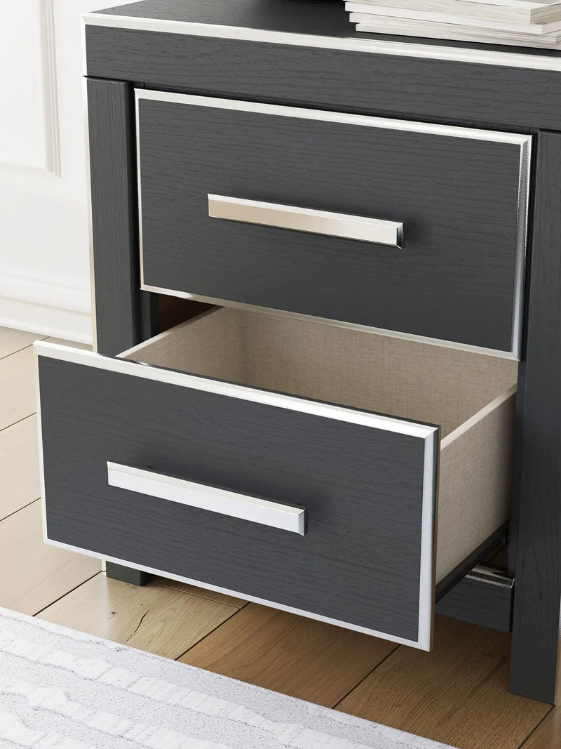 Zuraleus - Two Drawer Night Stand by Unique Piece Furniture
