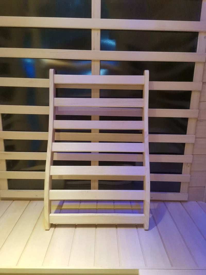 Hemlock Wide Flat Grid Sauna Room Backrest by HouseOfZazla