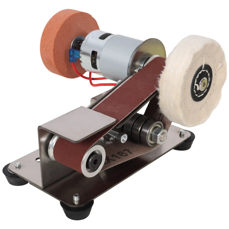 Mini Belt Sander, Electric Small Sander with 7 Adjustable Speeds by HouseOfZazla