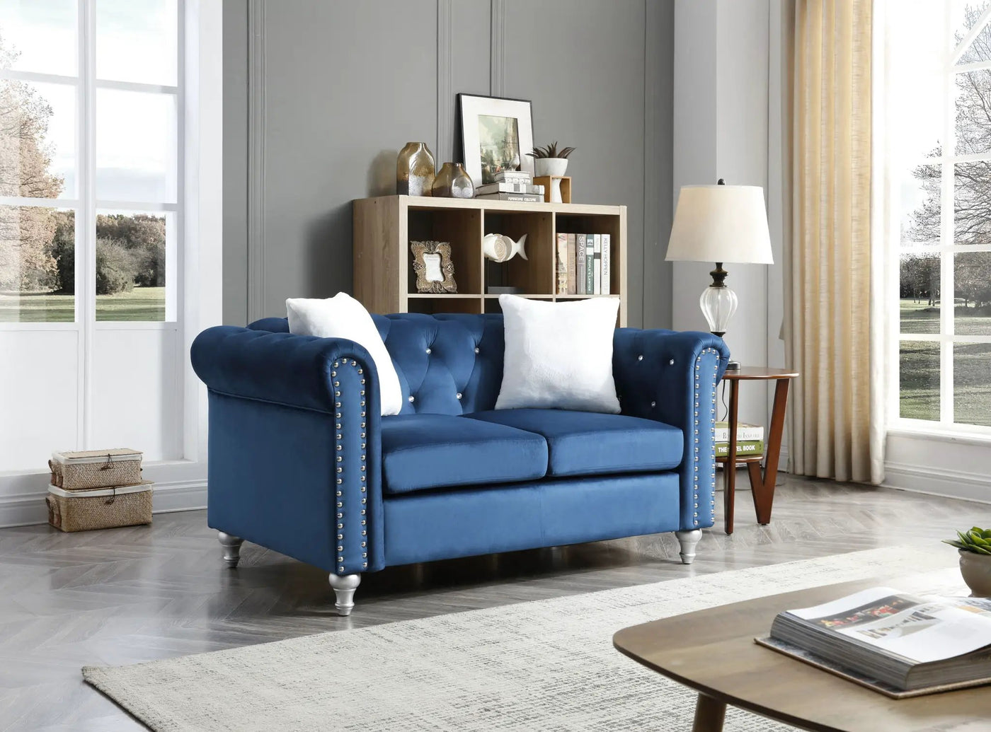 Stylish Contemporary Loveseat by HouseOfZazla