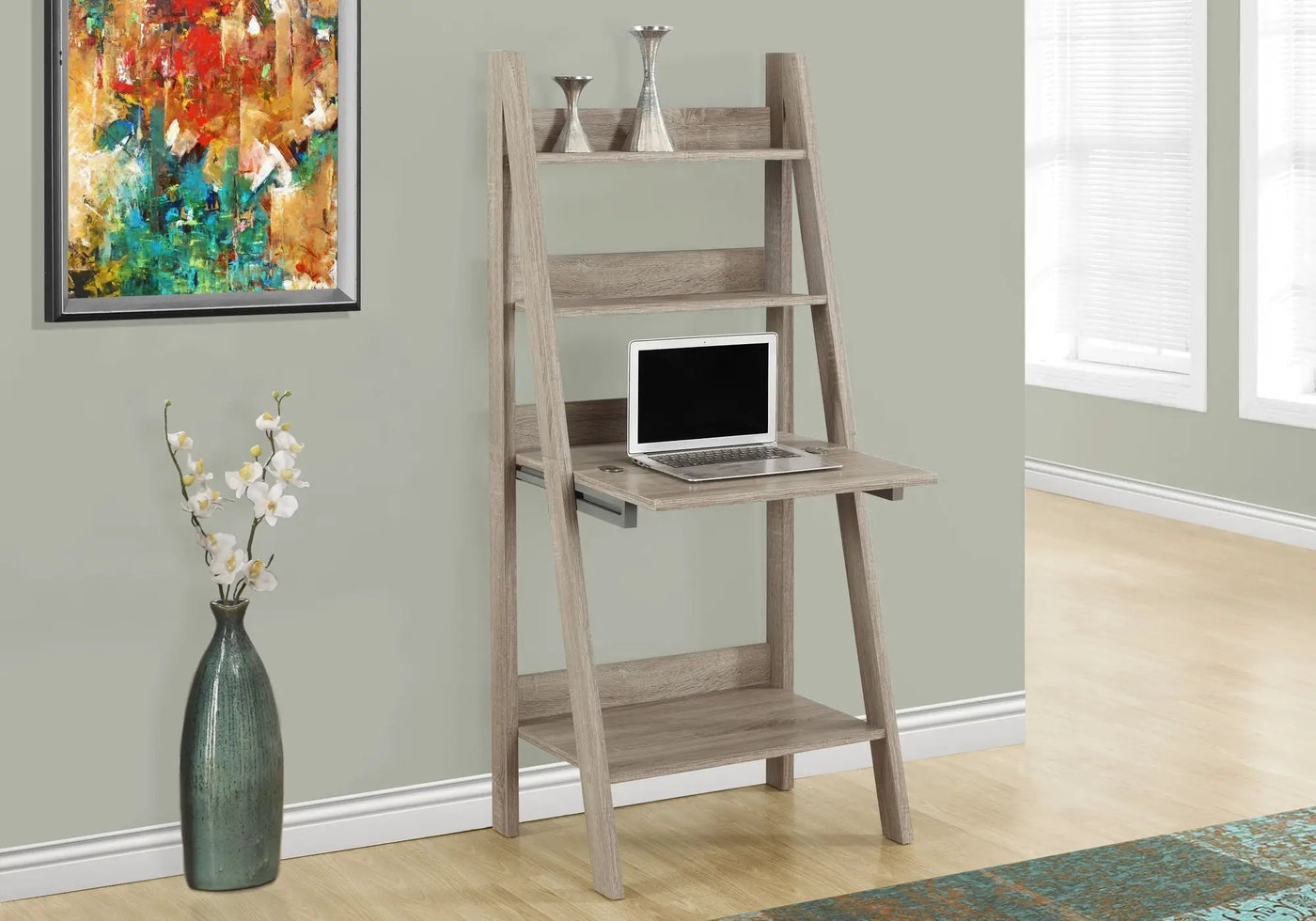 Computer Desk for Home Office with Storage Shelves by HouseOfZazla