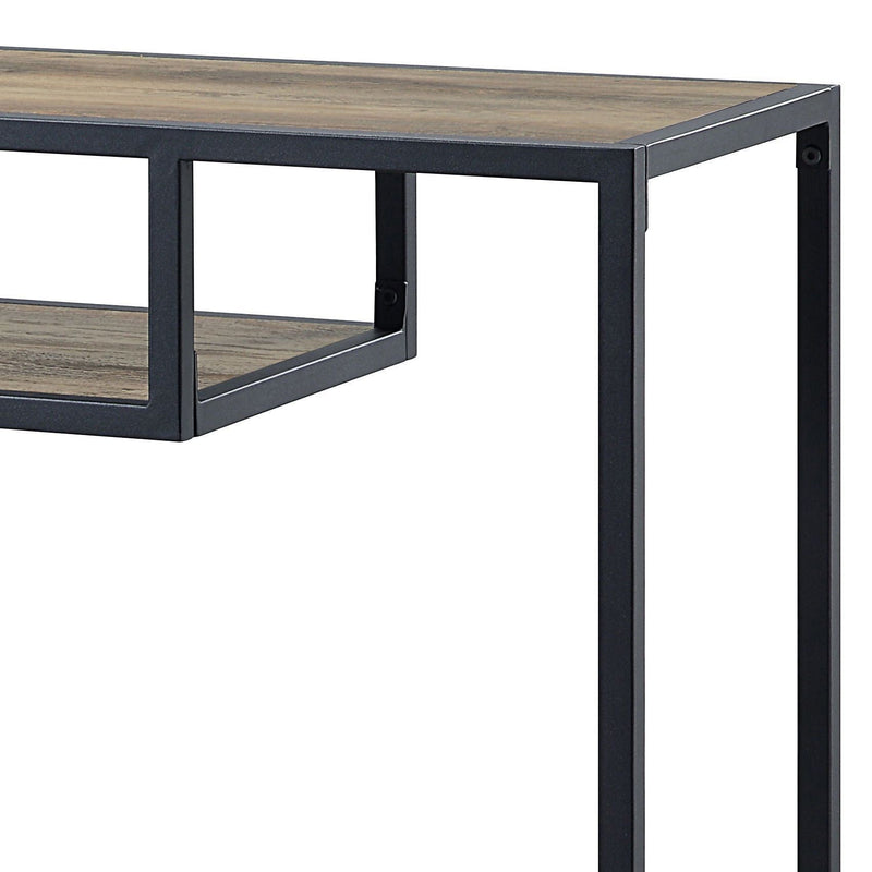 Idella Sofa Table - Rustic Oak / Black, photo 3 of 4