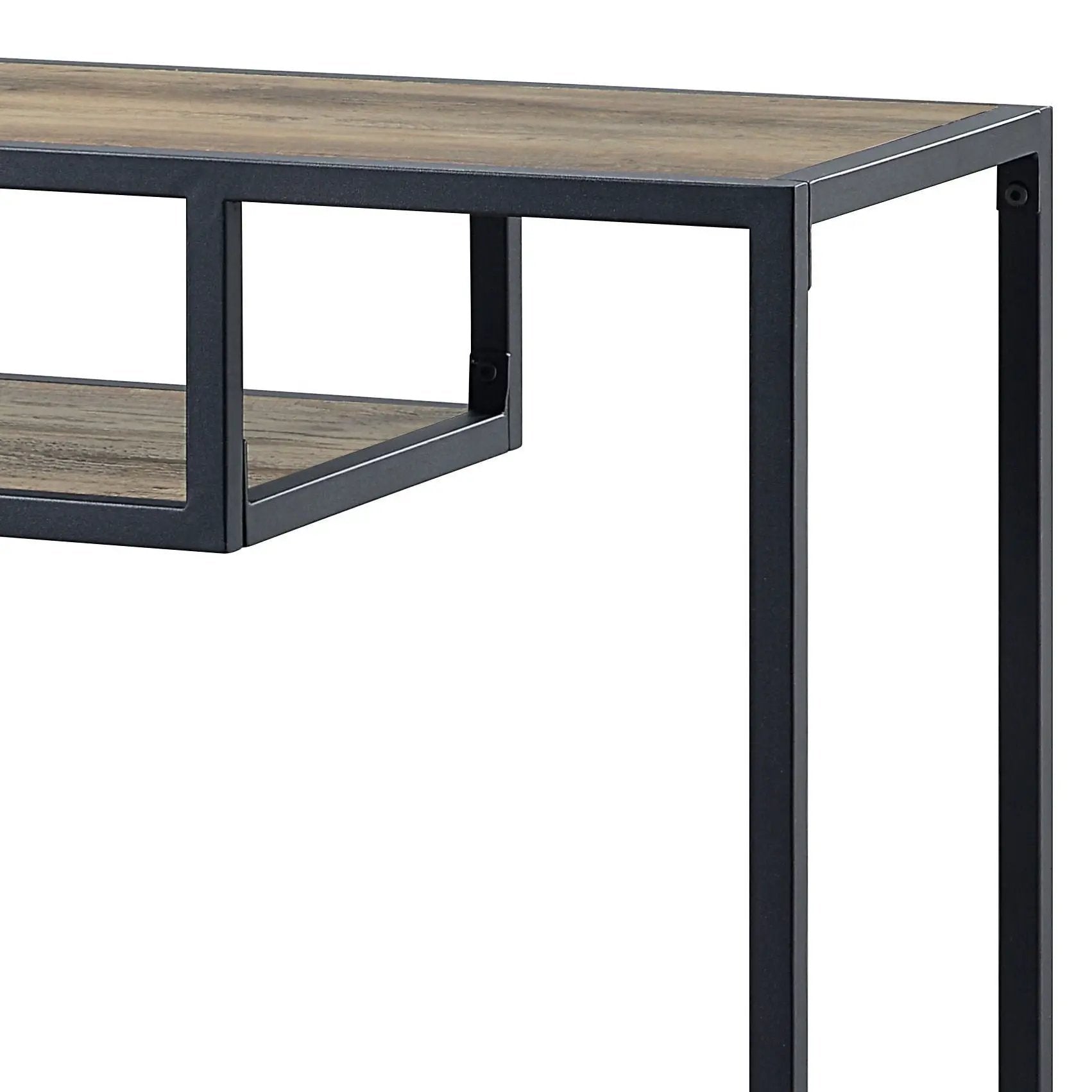 Idella - Sofa Table - Rustic Oak / Black by Unique Piece Furniture