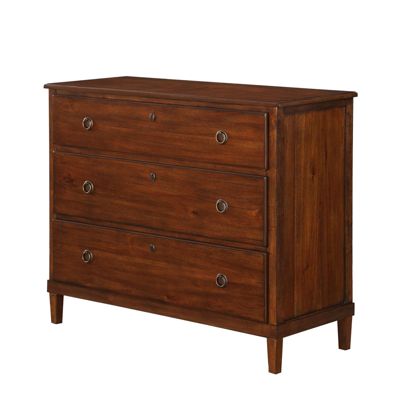 Chamberlin - 3 Drawer Dresser - Brown by HouseOfZazla