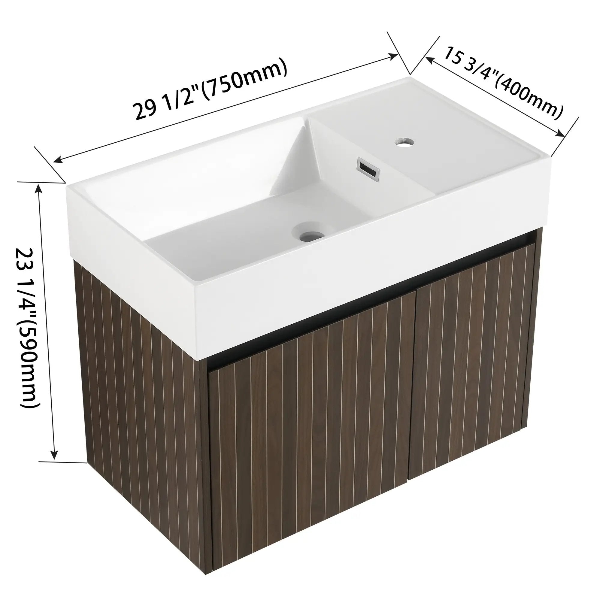 30 Inch Bathroom Cabinet With Sink by HouseOfZazla