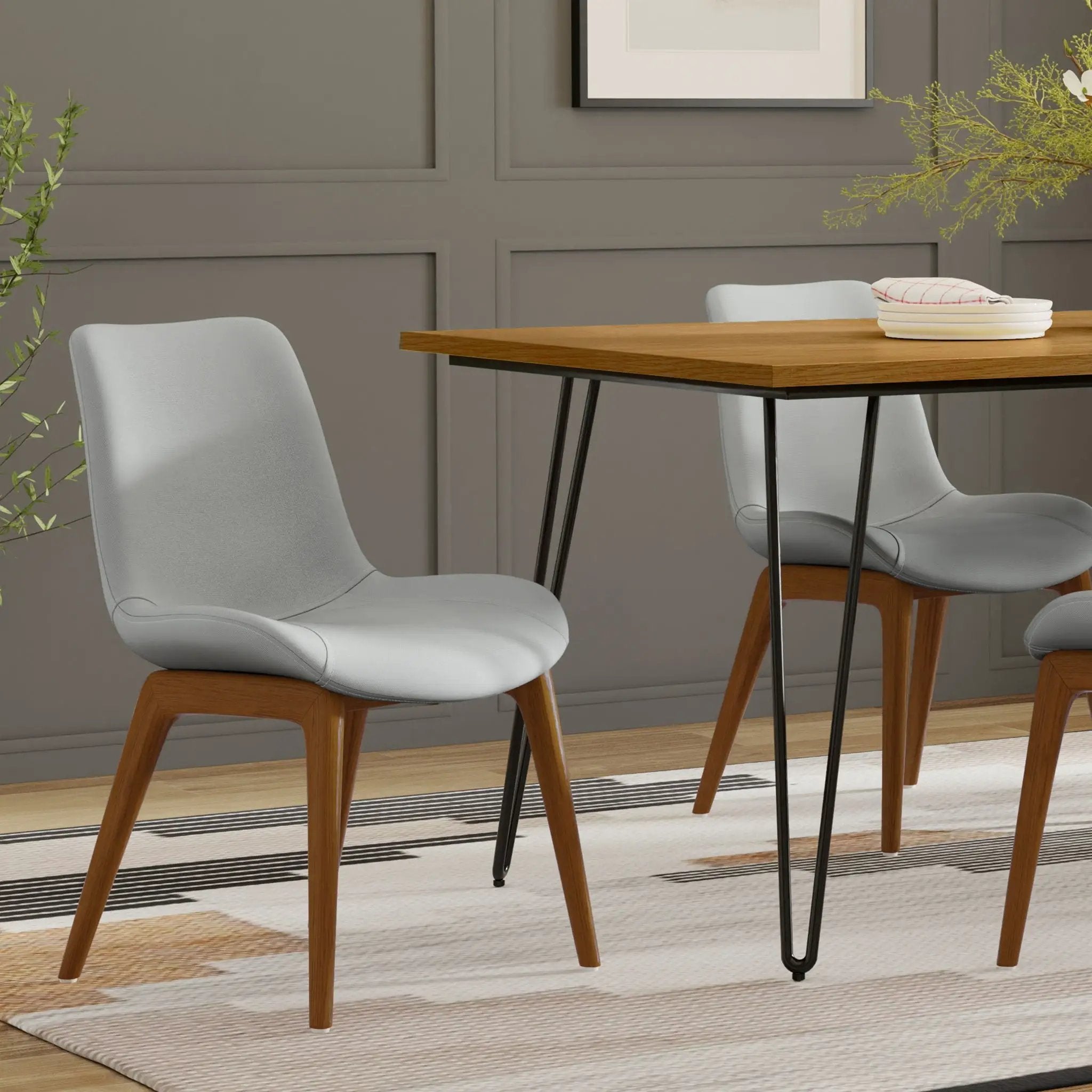 Loretta - Upholstered Dining Chair (Set of 2) by HouseOfZazla