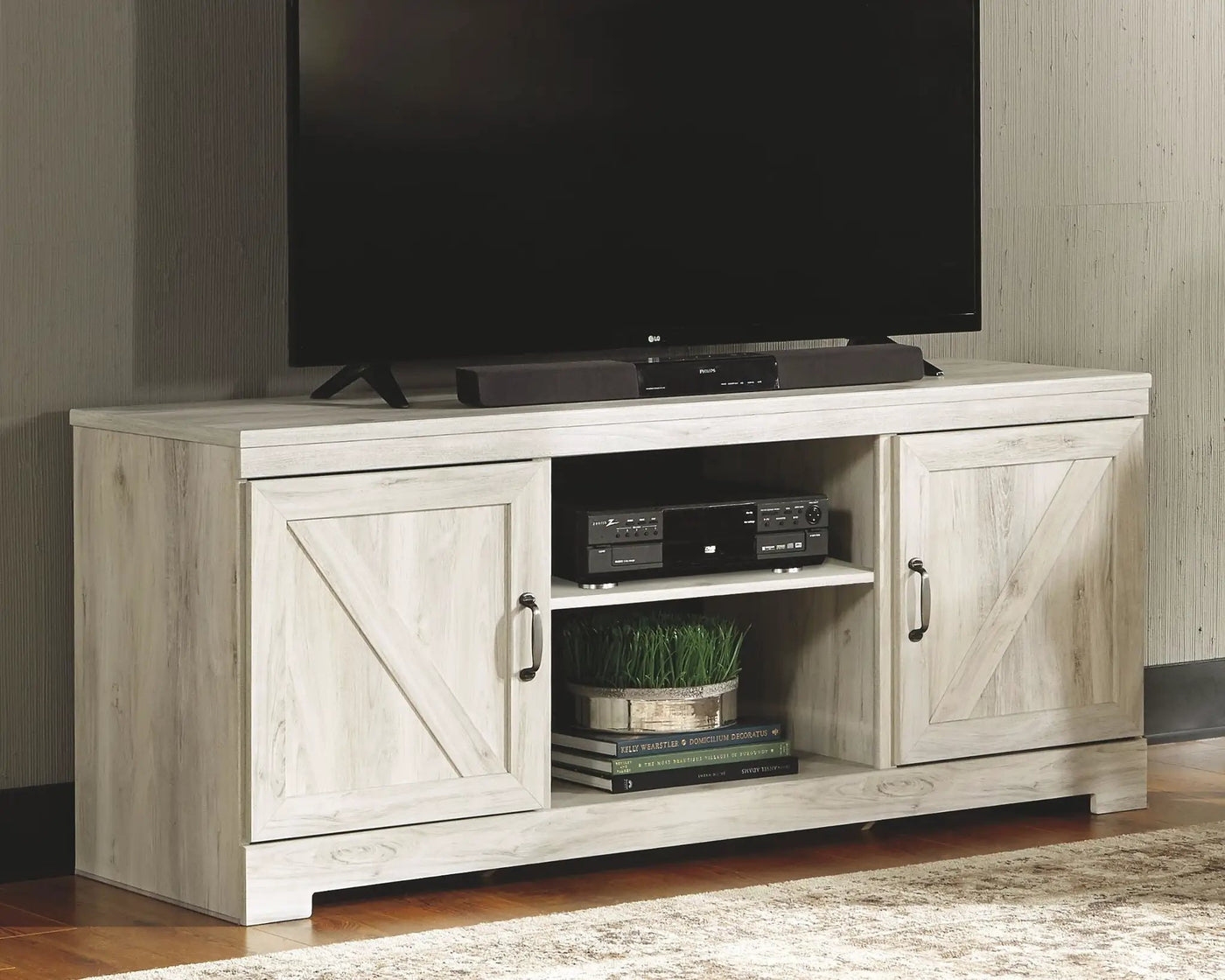 Bellaby - TV Stand W/Fireplace Option by Unique Piece Furniture