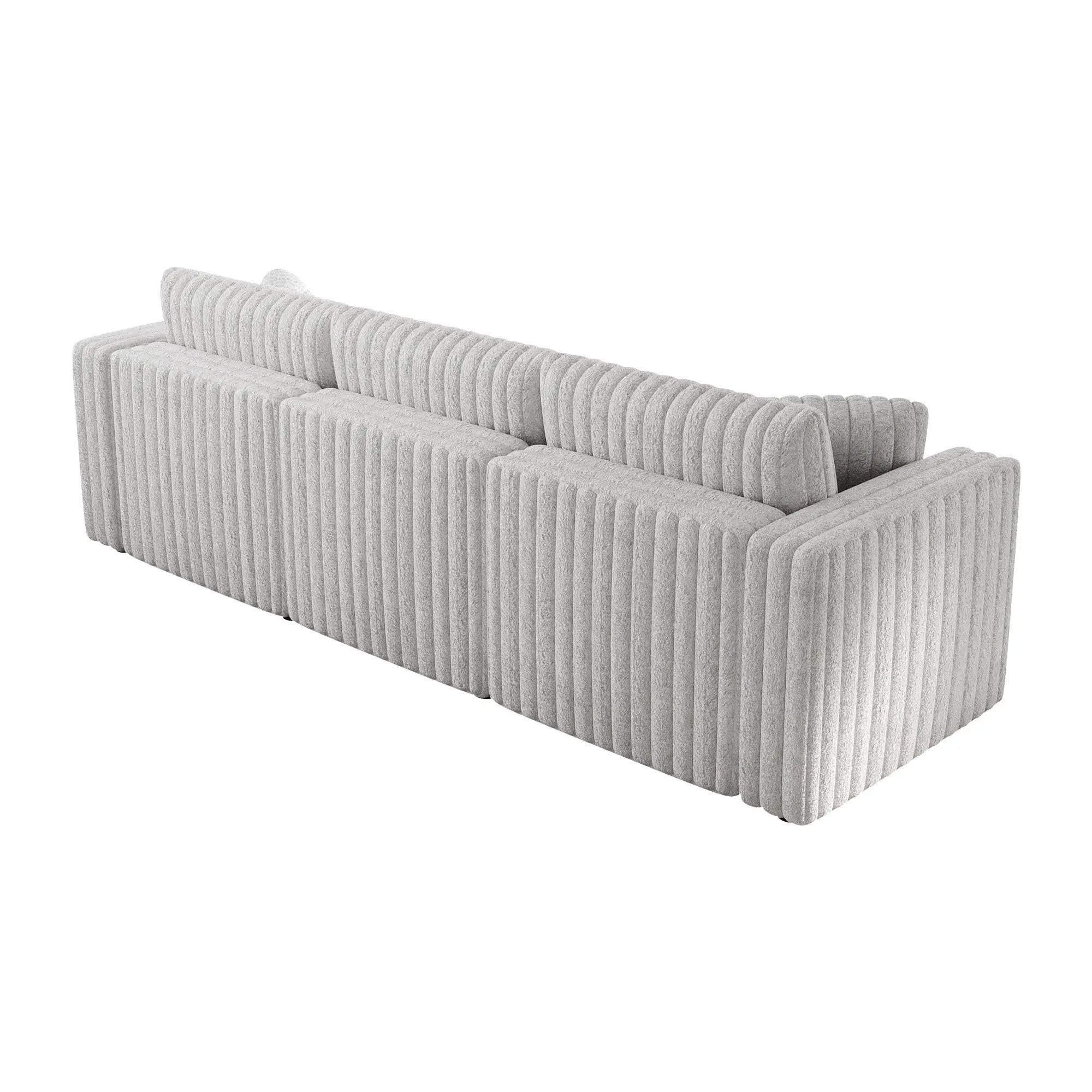 106.3" Soft Modular 3-Person Sofa by HouseOfZazla