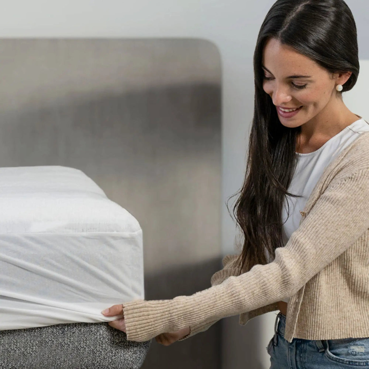 Ghostprotector - Waterproof Mattress Protector With Soft Knit Top And Stay Put Elastic Edges by HouseOfZazla