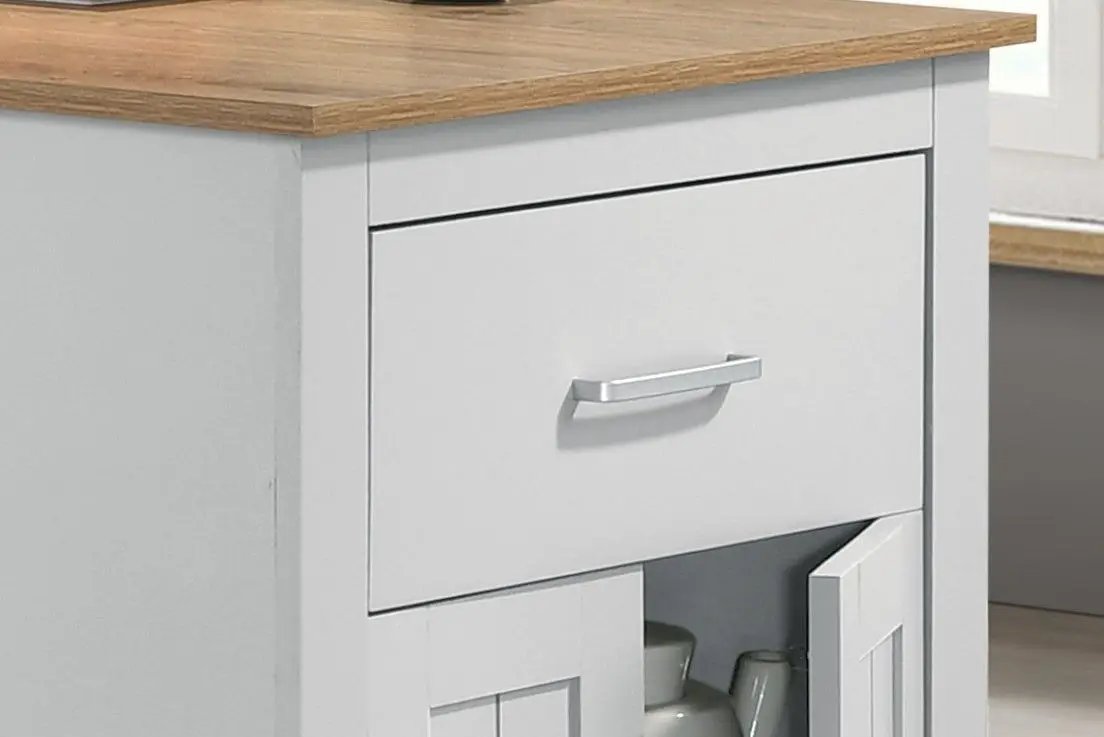 Alonzo - Small Space Counter Height Dining Table With Cabinet And Drawer Storage by HouseOfZazla