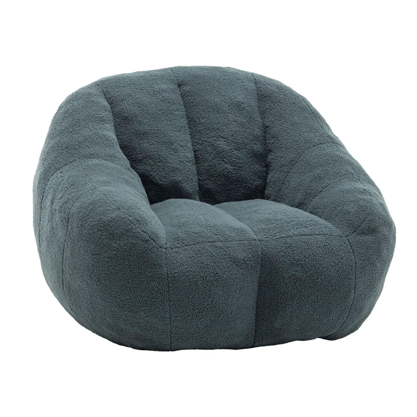 Comfy Bean Bag Chair With Memory Foam Filler, Tufted Soft by HouseOfZazla