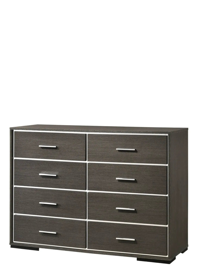 Escher - Dresser - Gray / Oak by HouseOfZazla