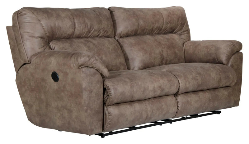 Hollins - 88" Power Reclining Sofa - Coffee by Unique Piece Furniture