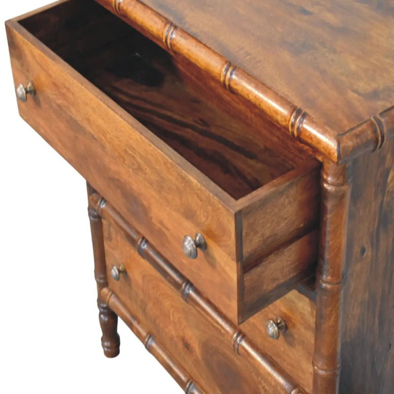 Solid Wood Bamboo 3 Drawer Chest by HouseOfZazla