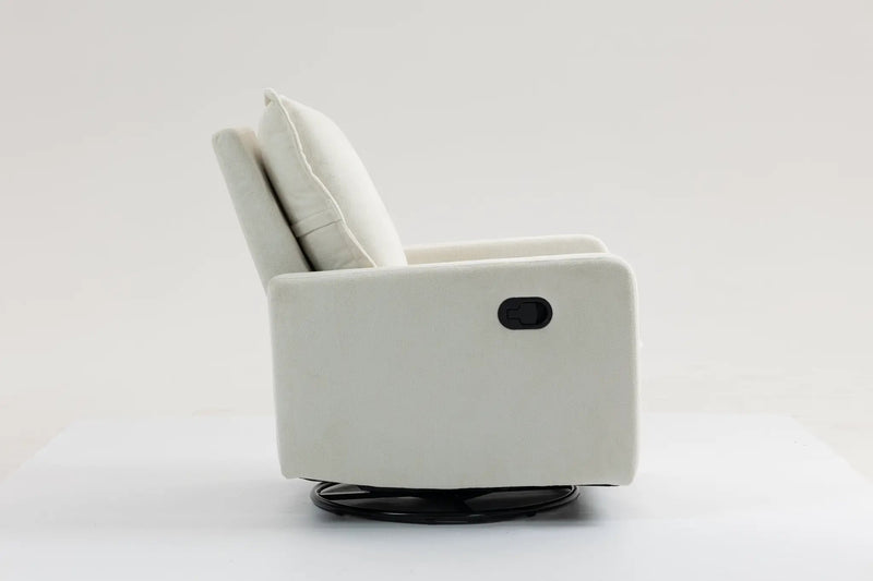 Short Plush Manual Button Armchair Sofa by HouseOfZazla