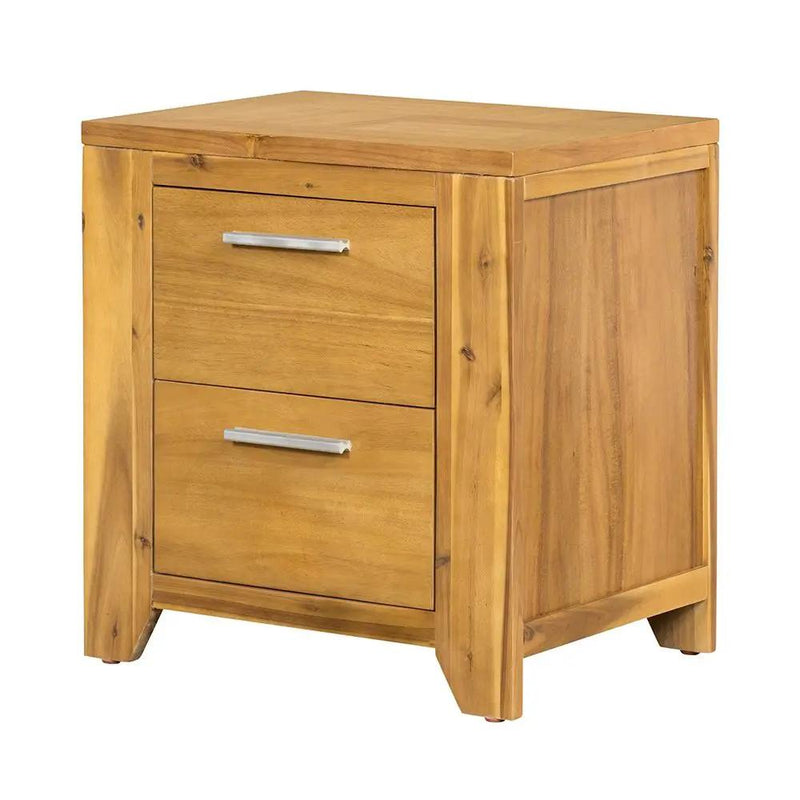 Nightstand - Natural Wood / Brown by Unique Piece Furniture