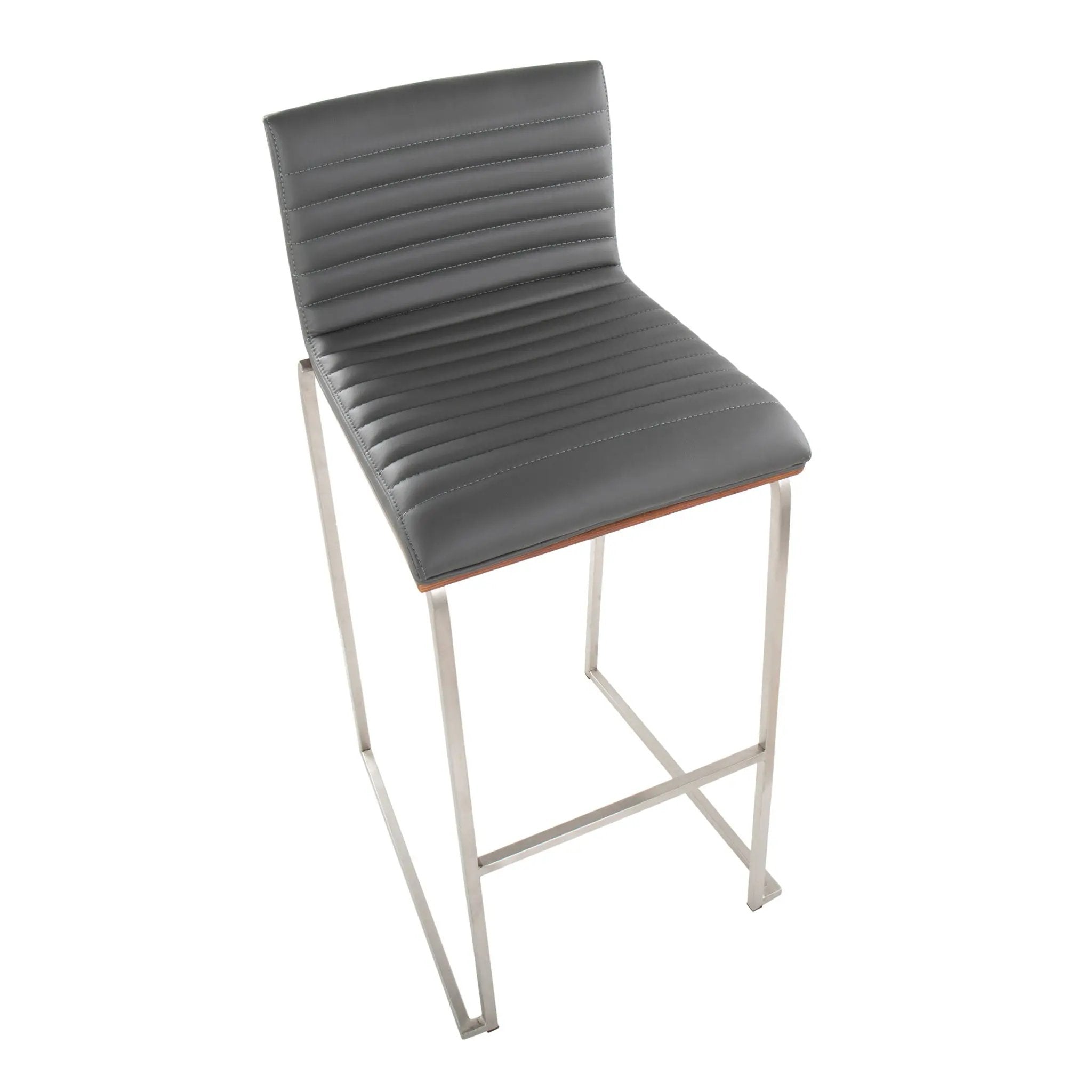 Mason Mara - Contemporary Fixed Height Barstool (Set of 2) by Unique Piece Furniture