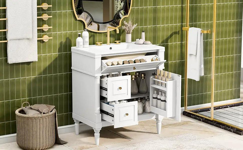 30" Bathroom Vanity with Sink by HouseOfZazla
