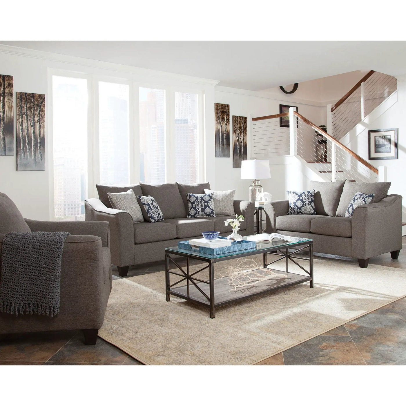 Creston - Living Room Set by HouseOfZazla