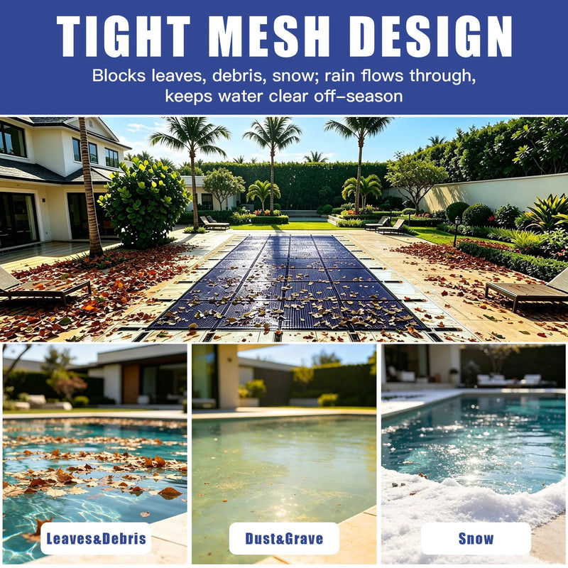 Inground Pool Safety Covers by HouseOfZazla