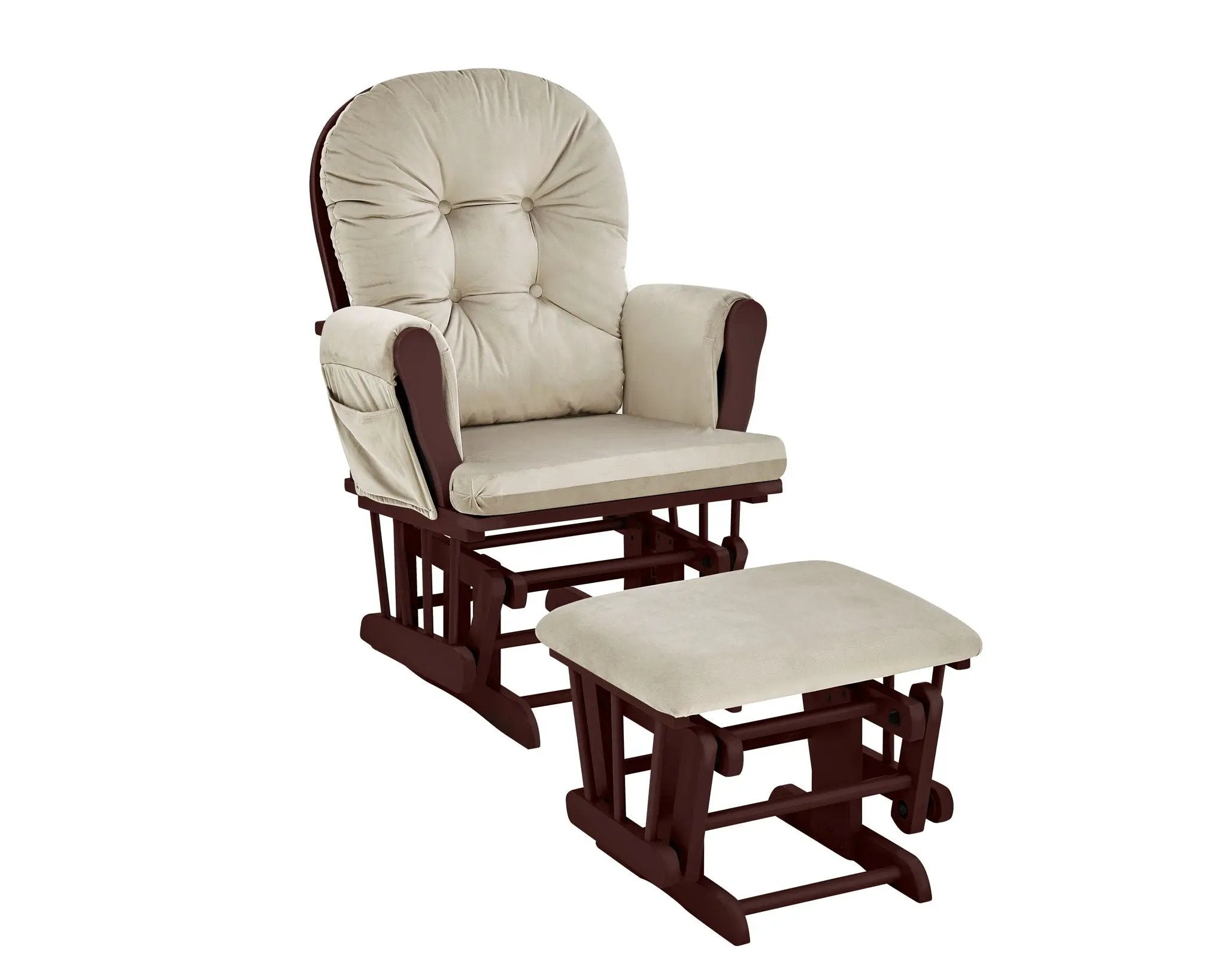 Mason - Comfortable Glider And Ottoman by Unique Piece Furniture