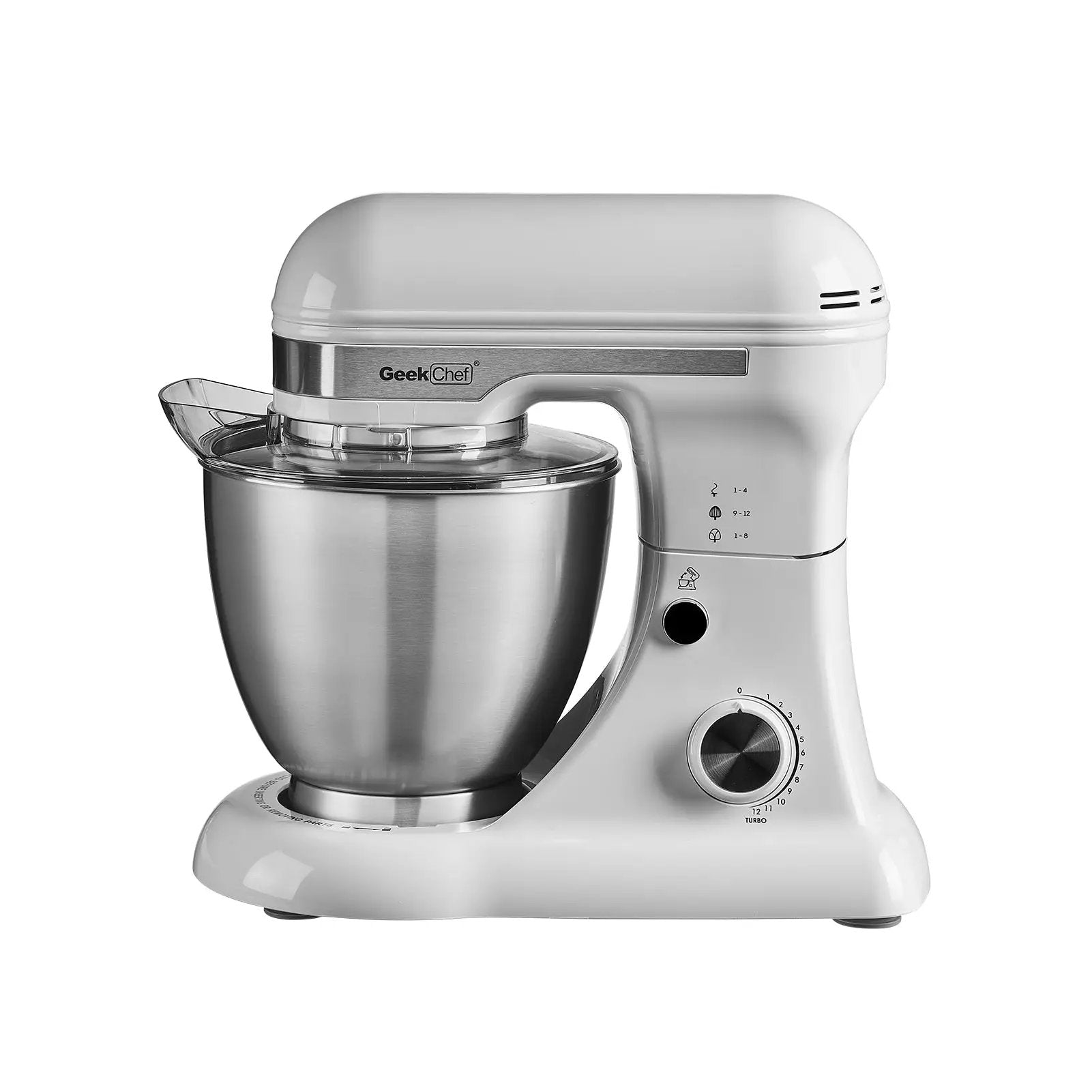 Geek Chef Electric Stand Mixer, 4.8QT 12 Speeds Tilt-Head Food Mixer by HouseOfZazla