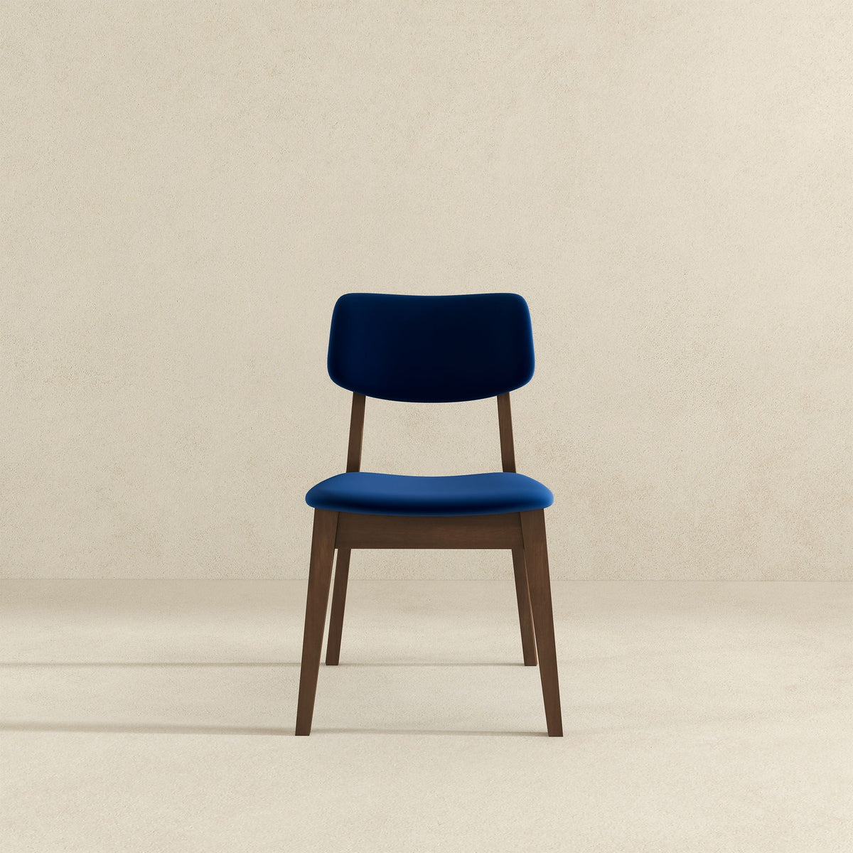 Solid Back Side Chair Set with Mid-Century Modern Design - Multiple Colors, photo 16 of 40
