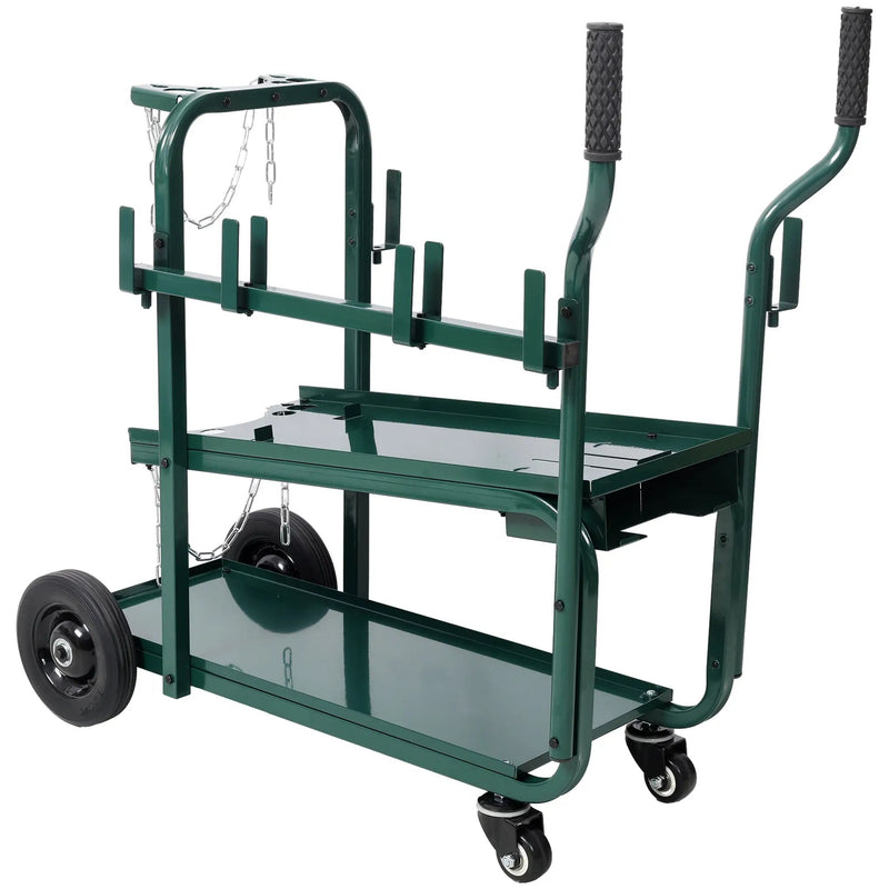 Heavy Duty 2-Tier Rolling Welding Cart by HouseOfZazla
