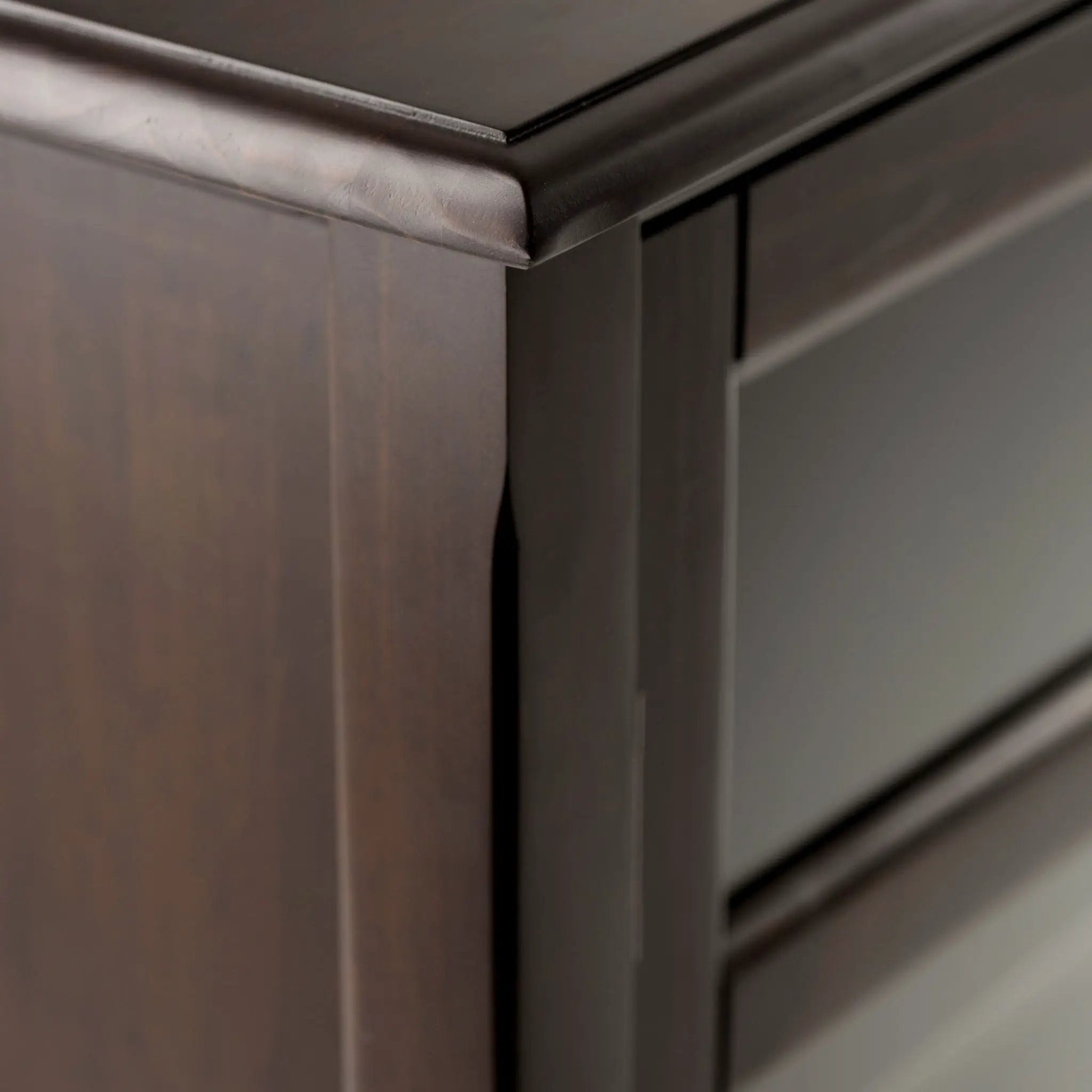Burlington - Medium Storage Cabinet - Mahogany Brown by HouseOfZazla