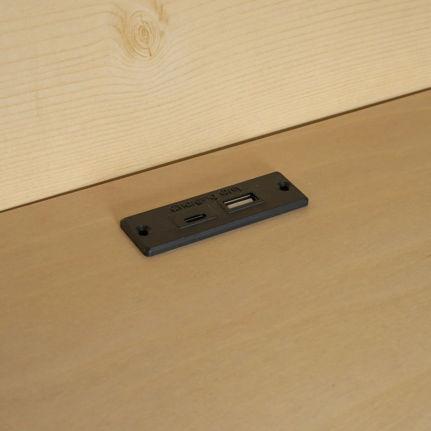 Daybed With Storage Shelves, USB Charging, And Trundle Bed by HouseOfZazla