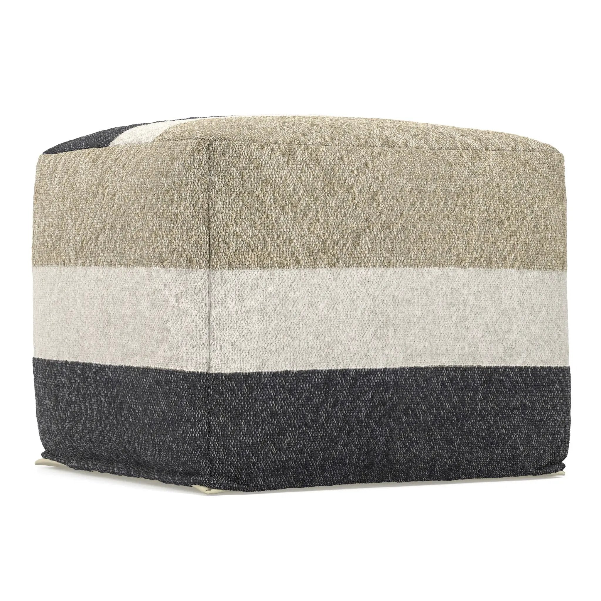 Clay - Square Pouf, Upholstered by Unique Piece Furniture