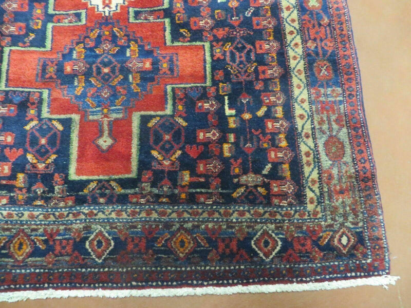 4' X 7' Antique Handmade Turkish Wool Rug Nice # 638 by Jewel Rugs