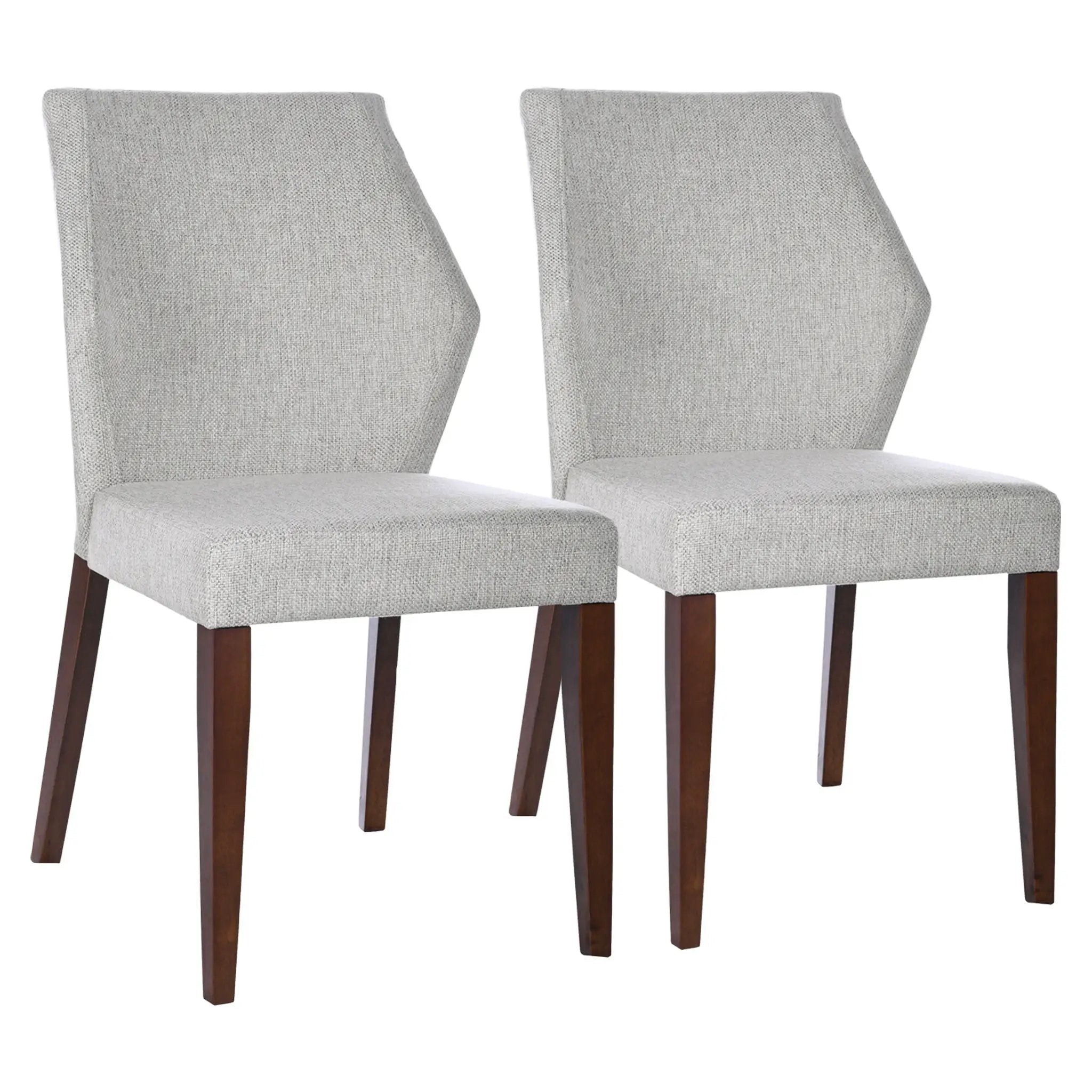 Luca - Dining Chair (Set of 2) - Light Gray by HouseOfZazla