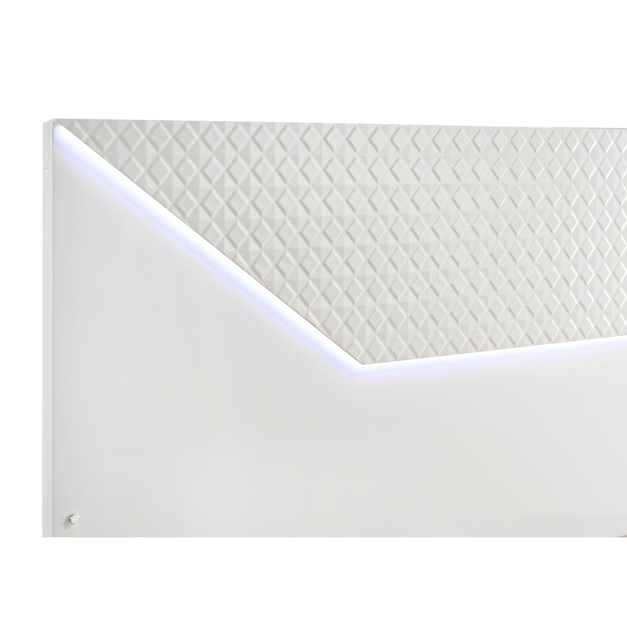 Pierce - Panel Bed LED Headboard by HouseOfZazla