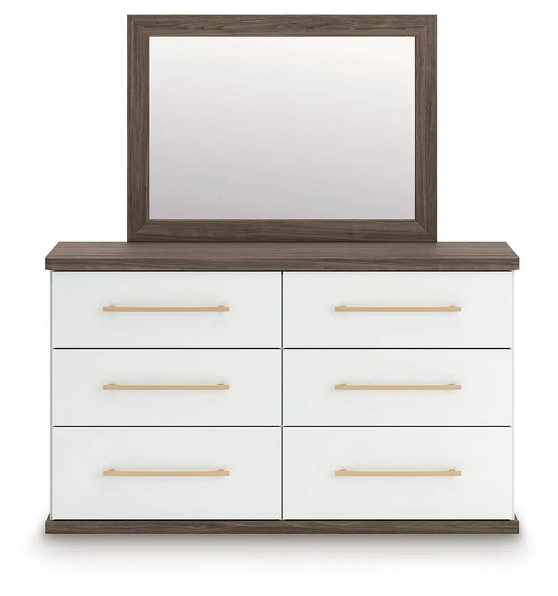 Kendanport - Six Drawer Dresser by Unique Piece Furniture