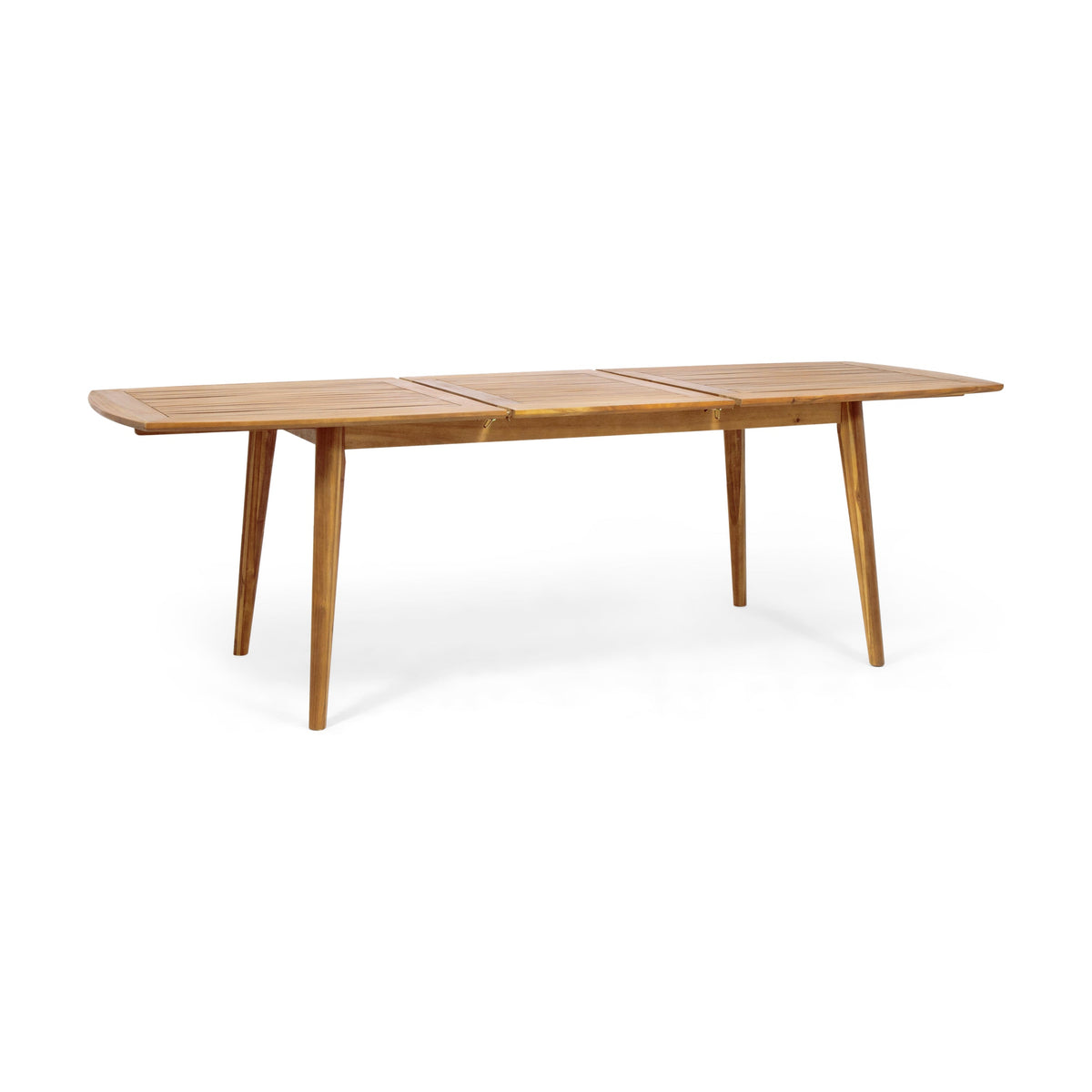 Outdoor Acacia Wood Expandable Dining Table, photo 8 of 10